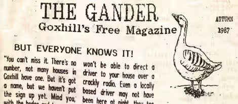 The first edition of the Gander