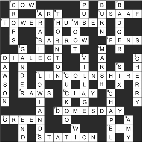 Completed Crossword